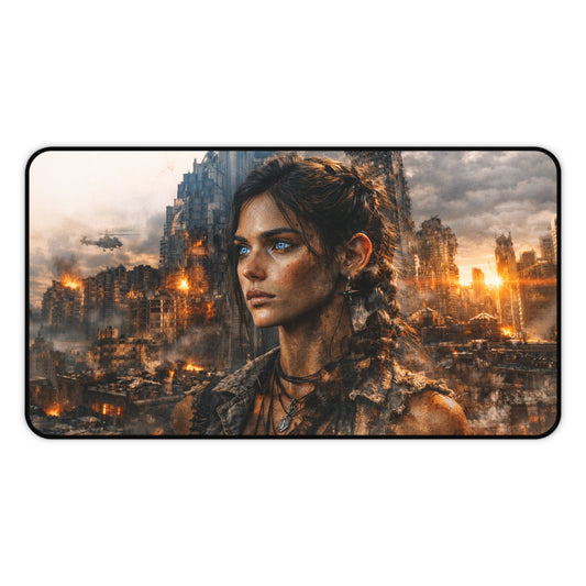 Fantasy Desk Mat I Genesis Collection I Azaryah Arcane Warrior