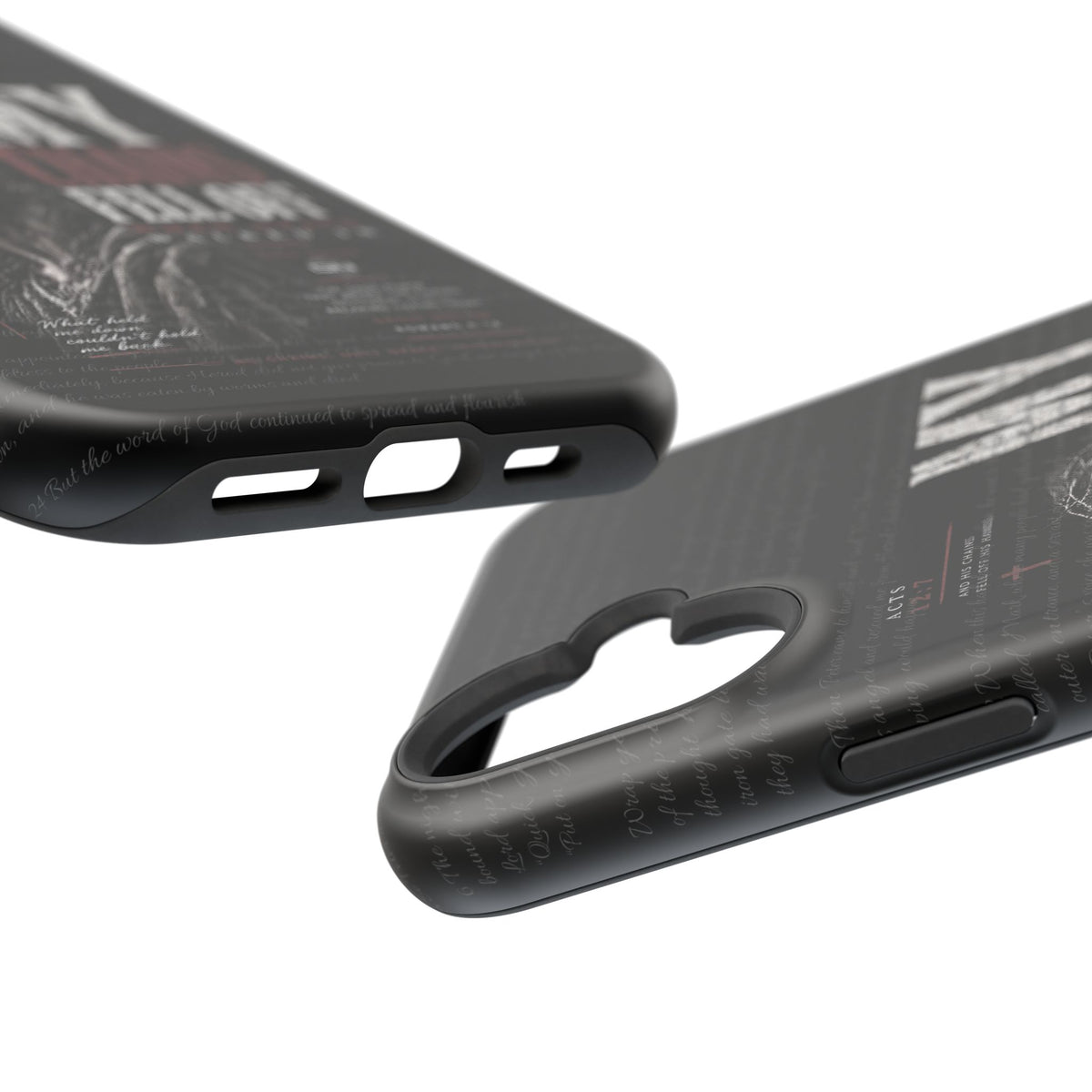 MAGNETIC TOUGH PHONE CASE, ACTS 12:7