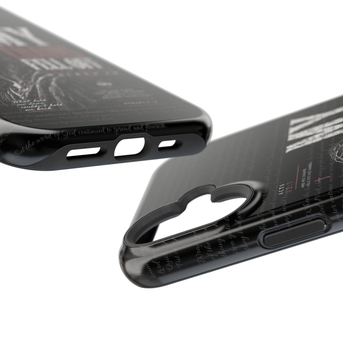 MAGNETIC TOUGH PHONE CASE, ACTS 12:7
