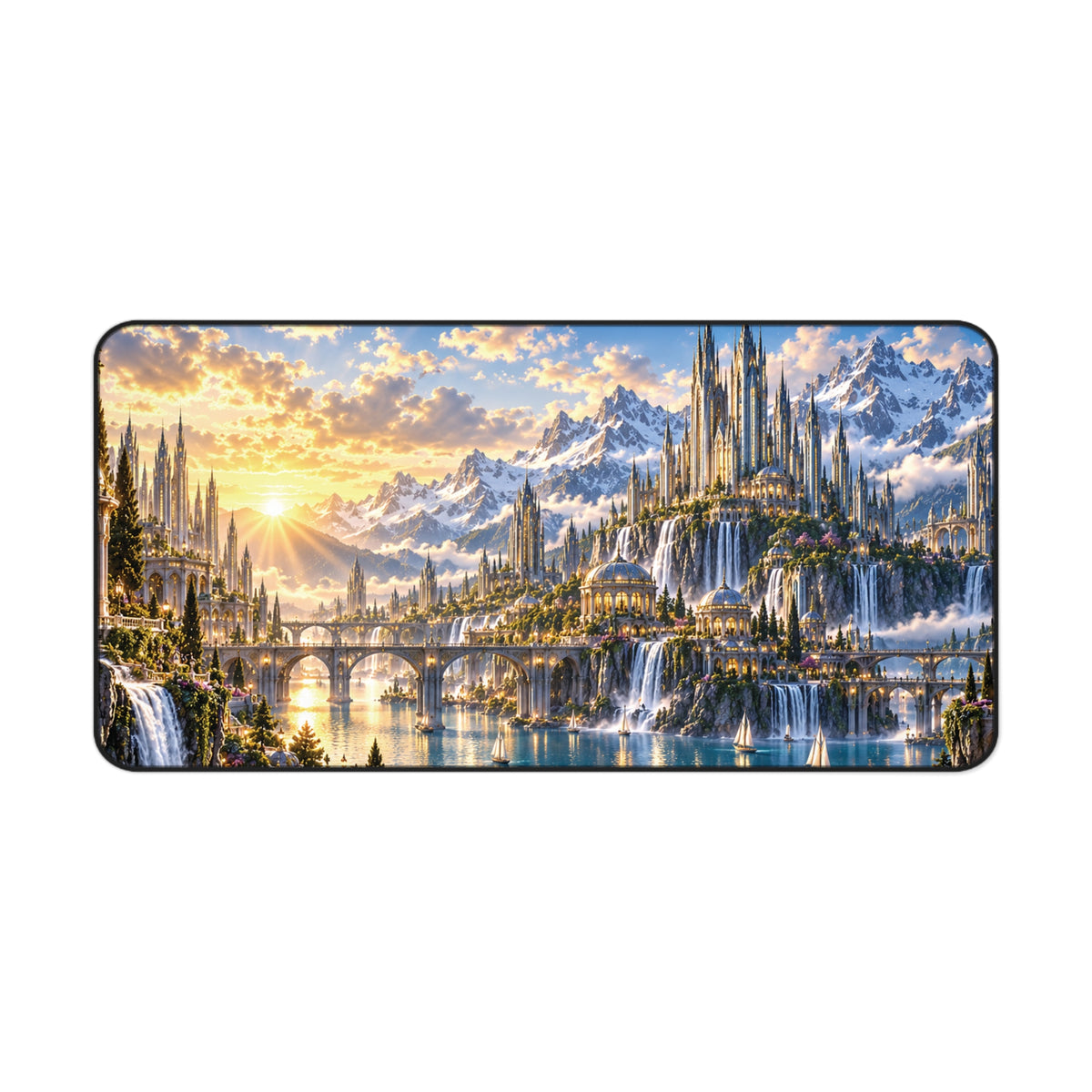 LUMIÈRE SUNRISE CITY DESK MAT