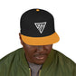 Embroidered Emblem Snapback Hat