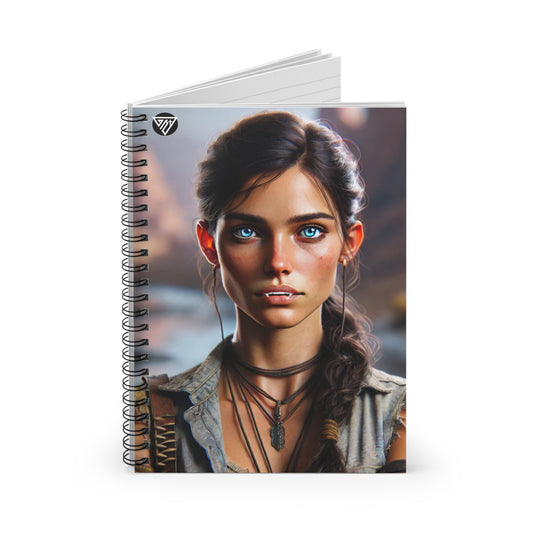 Fantasy Spiral Notebook I Genesis Collection I Azaryah Arcane/Warrior