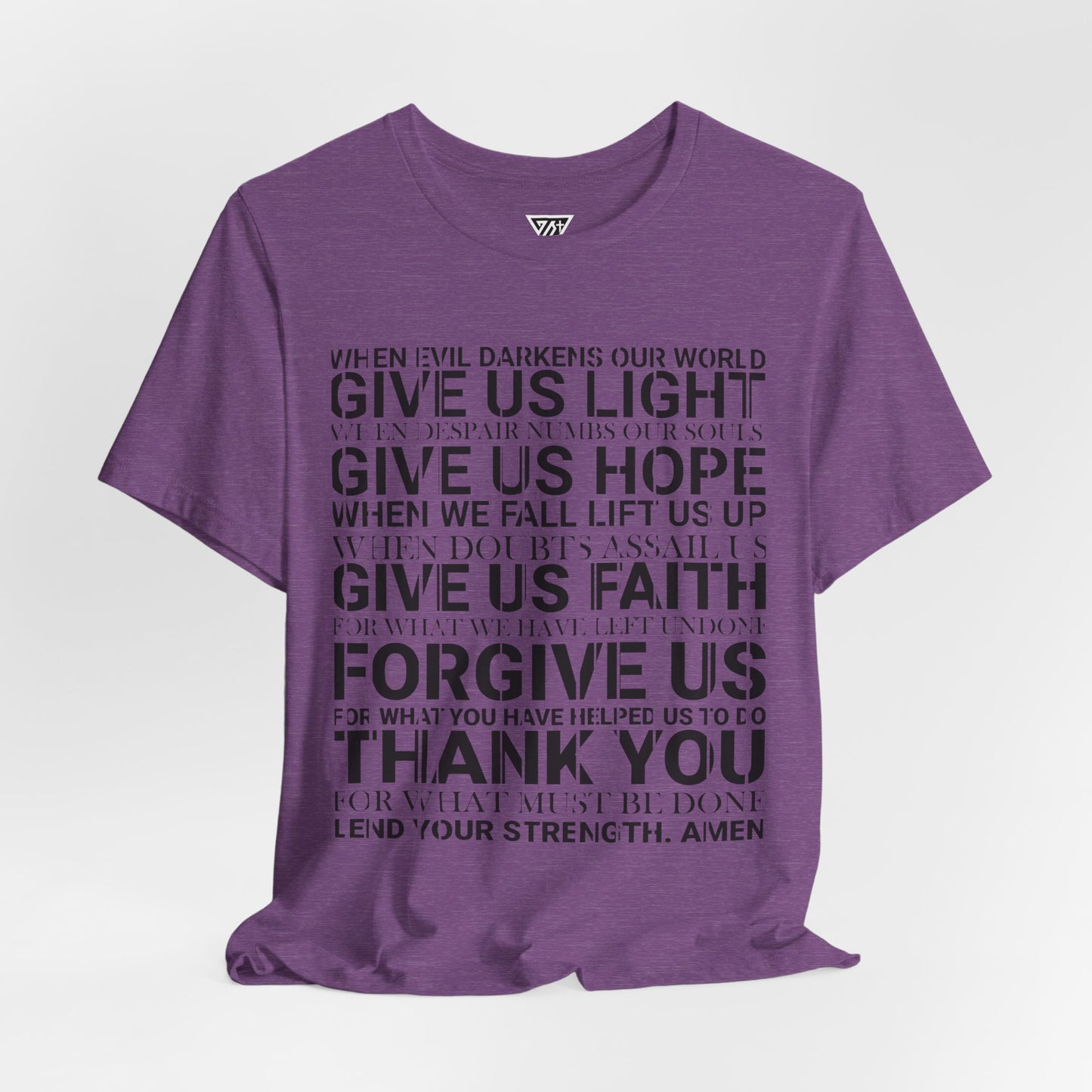Genesis Prayer T-Shirt I Genesis Collection I Minimal Faith Shirt
