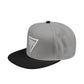 Embroidered Emblem Snapback Hat