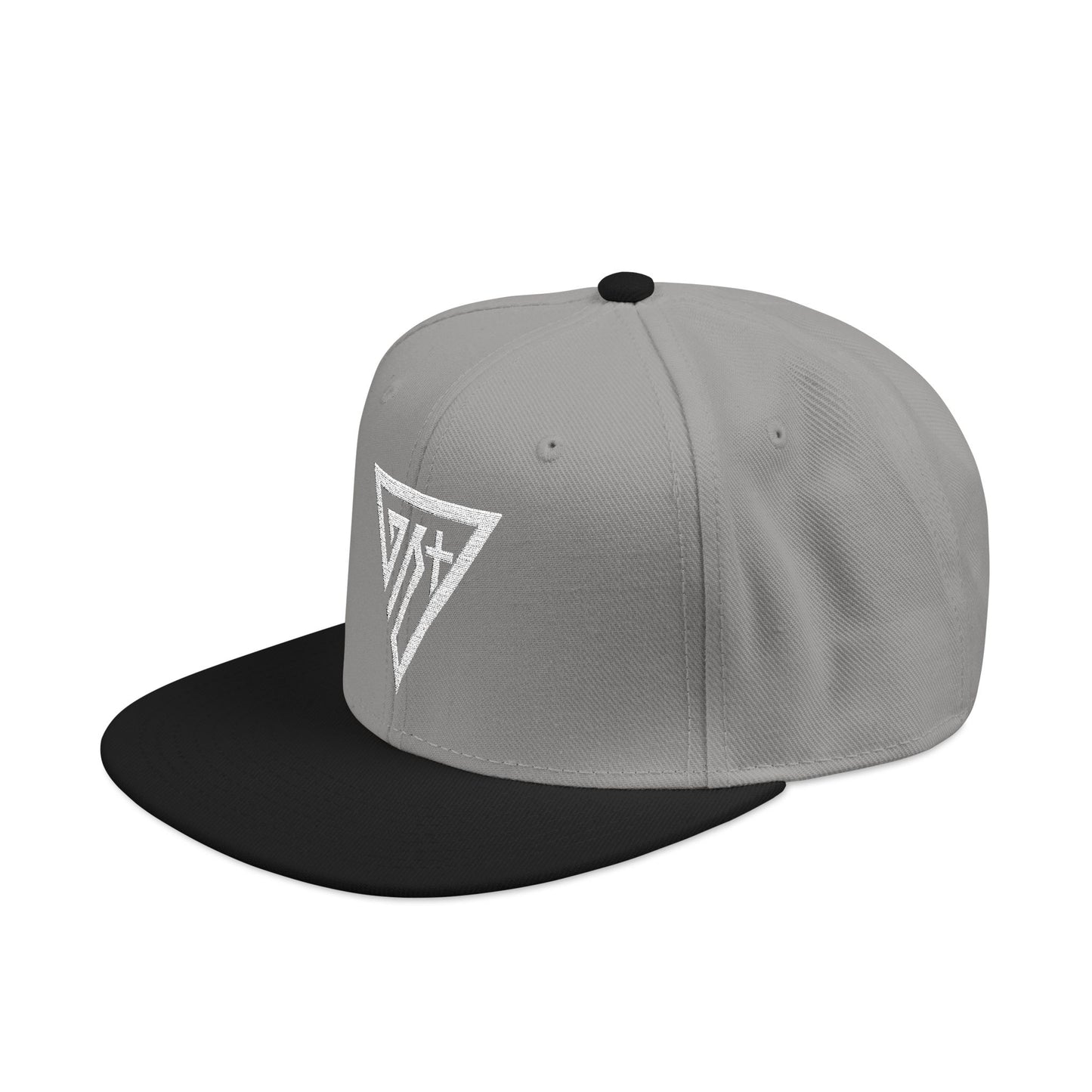 Embroidered Emblem Snapback Hat