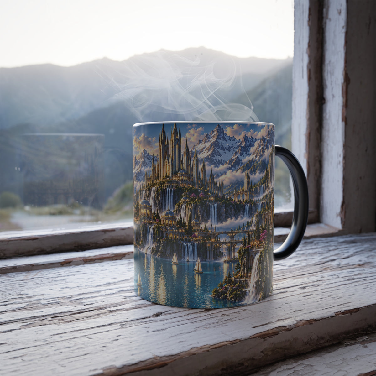 LUMIÈRE CITY HEAT-REACTIVE MUG