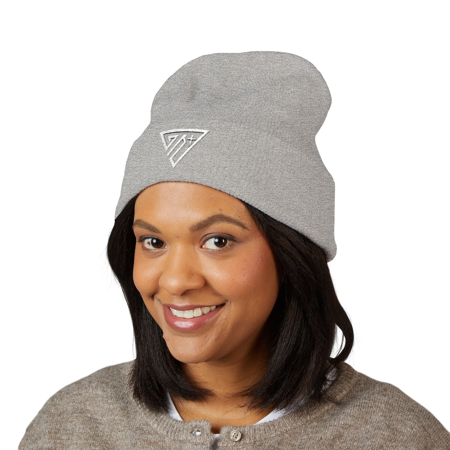 Embroidered Logo Cuffed Beanie I Ghost Collection