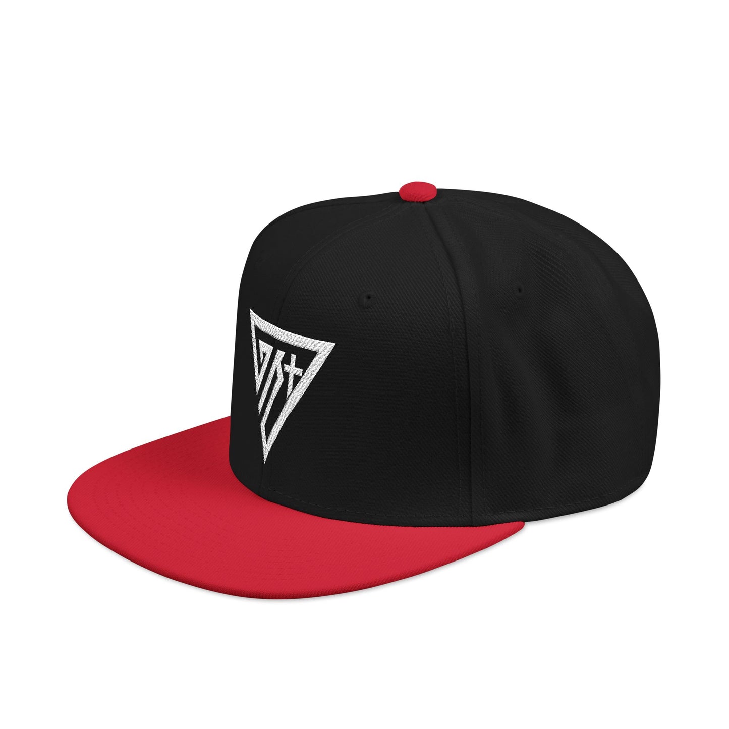 Embroidered Emblem Snapback Hat