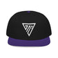 Embroidered Emblem Snapback Hat
