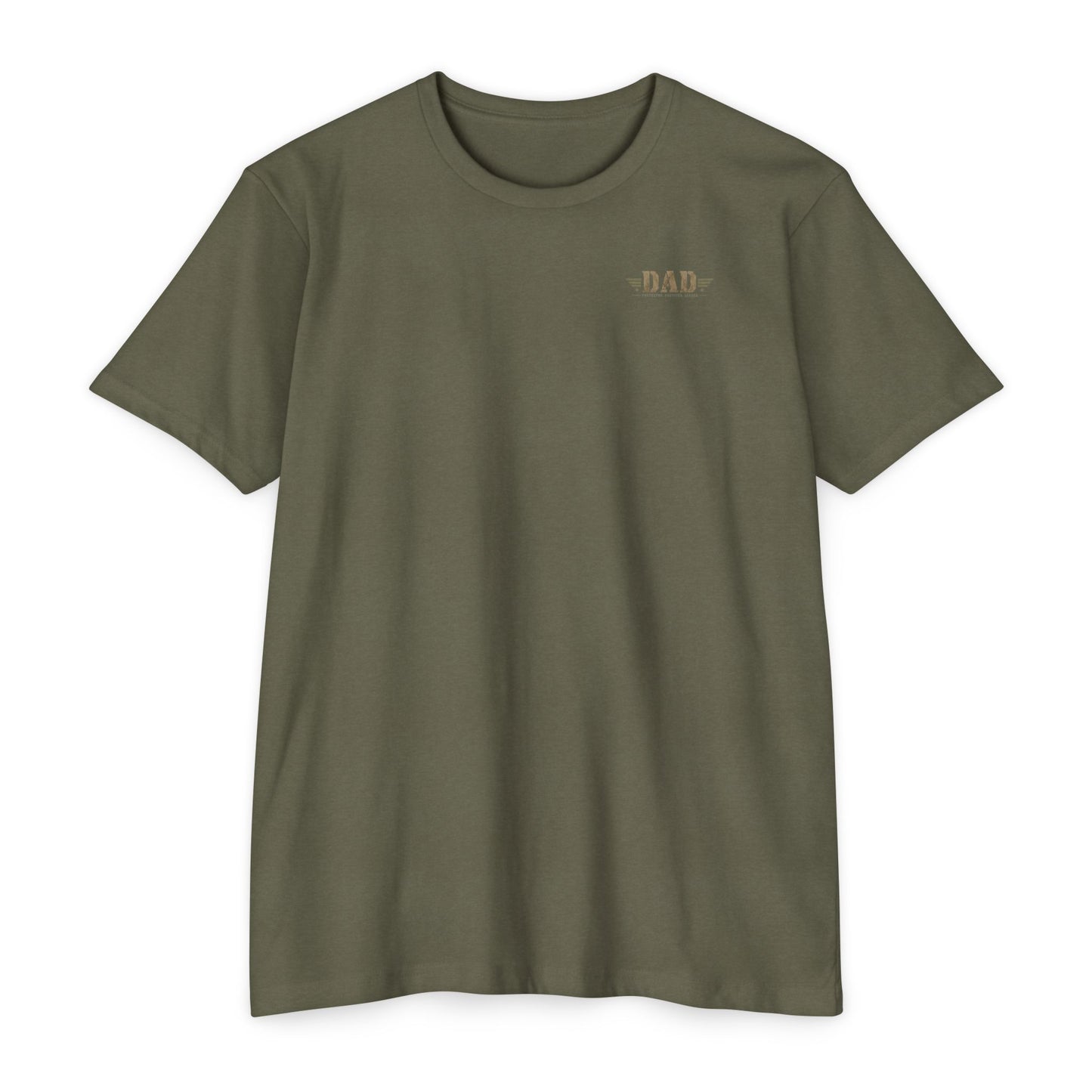 Dad Strength Military Tribute T-Shirt