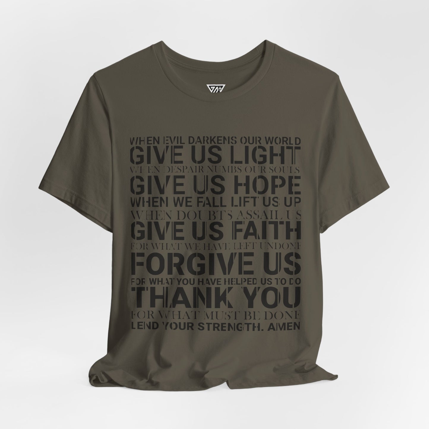 Genesis Prayer T-Shirt I Genesis Collection I Minimal Faith Shirt