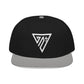 Embroidered Emblem Snapback Hat