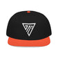 Embroidered Emblem Snapback Hat