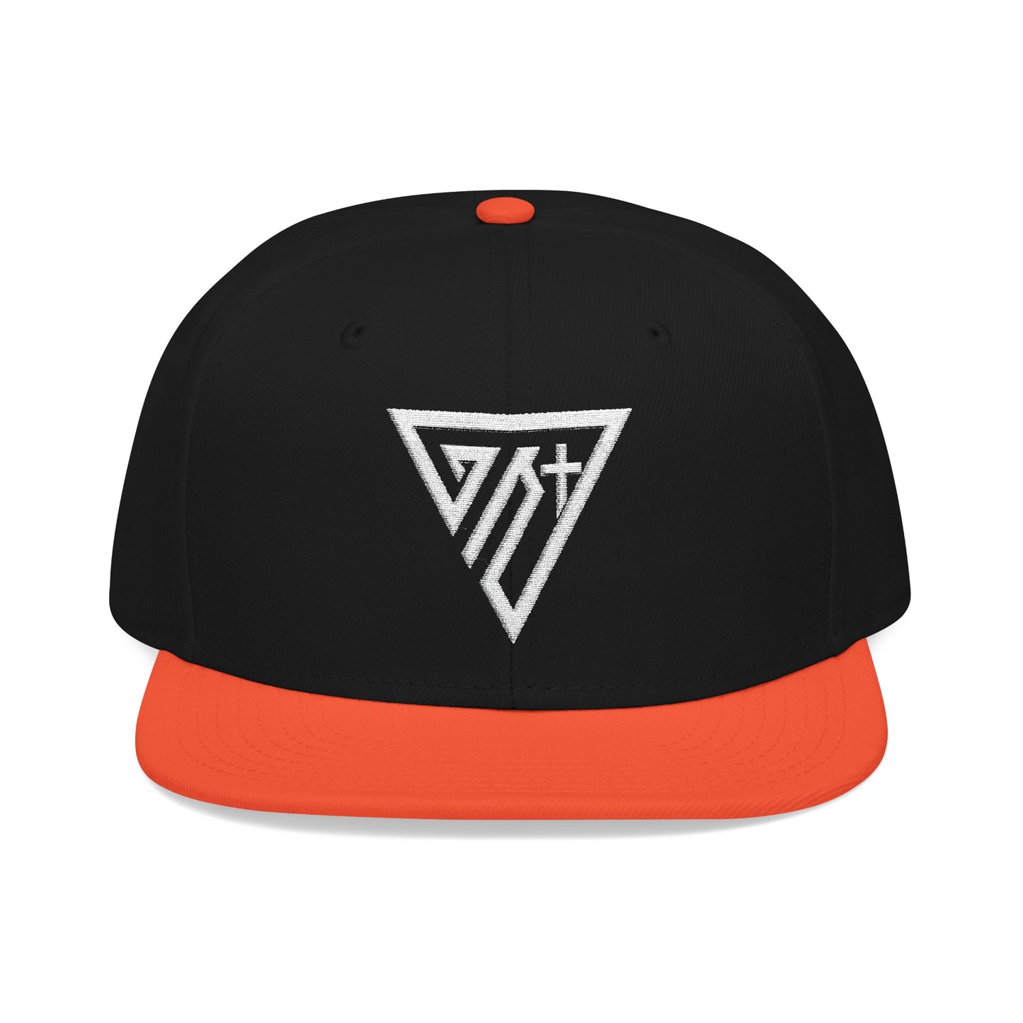 Embroidered Emblem Snapback Hat