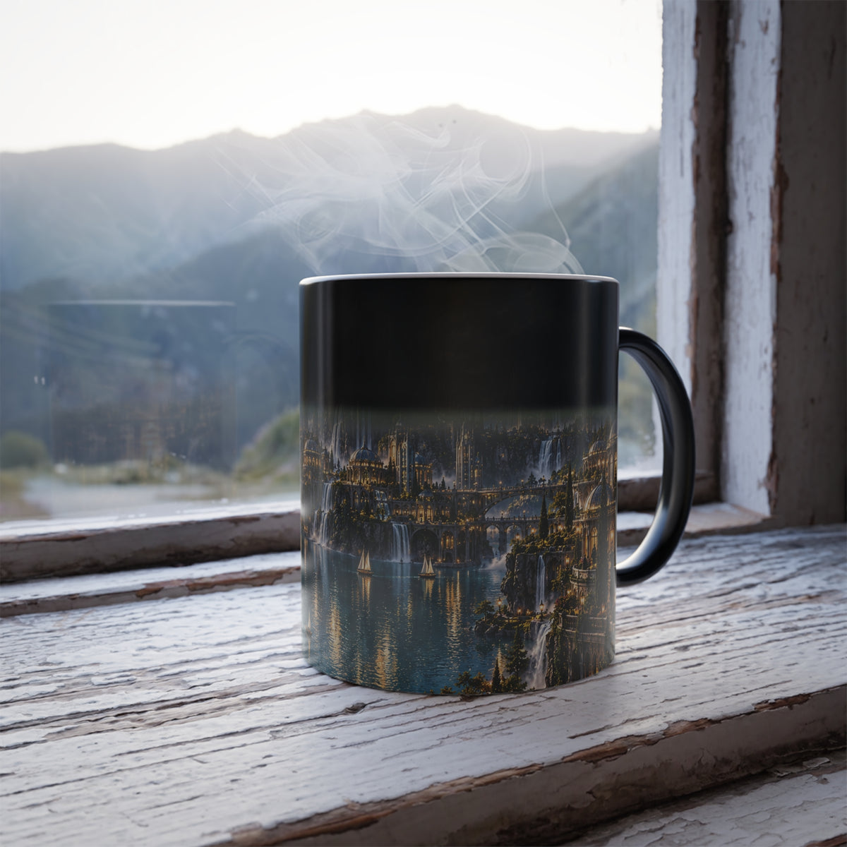 LUMIÈRE CITY HEAT-REACTIVE MUG