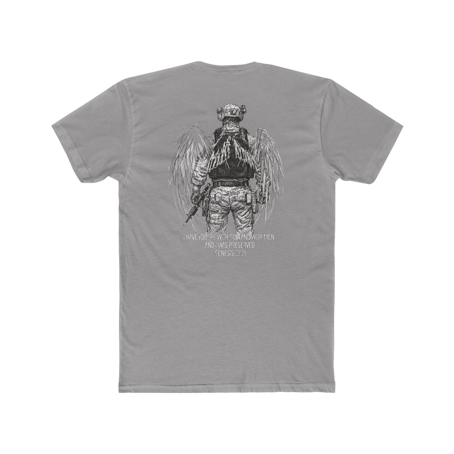 Christian Faith T-Shirt I Genesis 32:28 I Unseen Collection