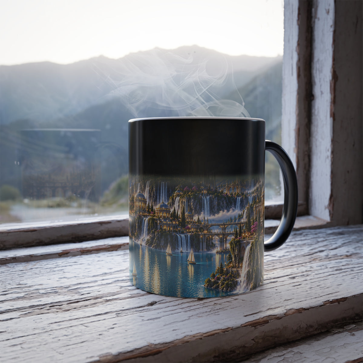 LUMIÈRE CITY HEAT-REACTIVE MUG