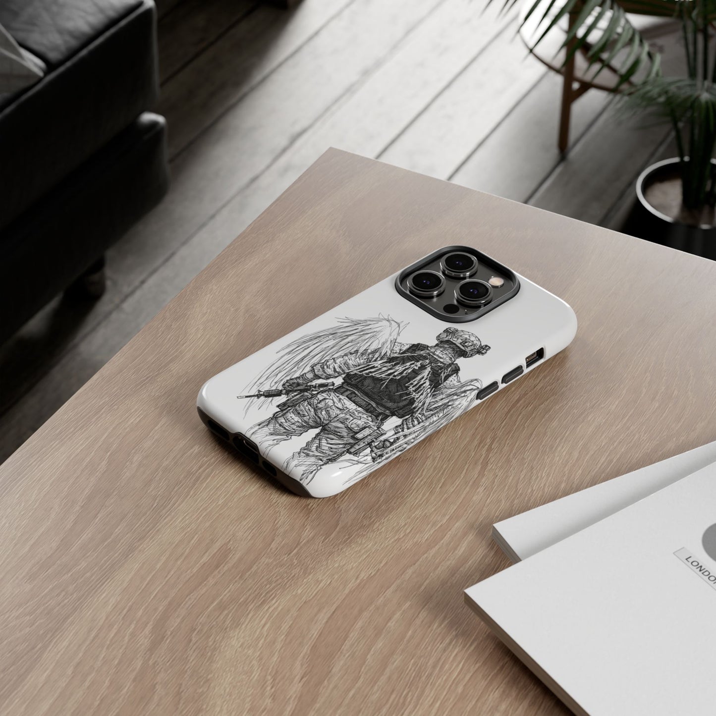 Phone Case I Unseen Collection I Faith Soldier Design