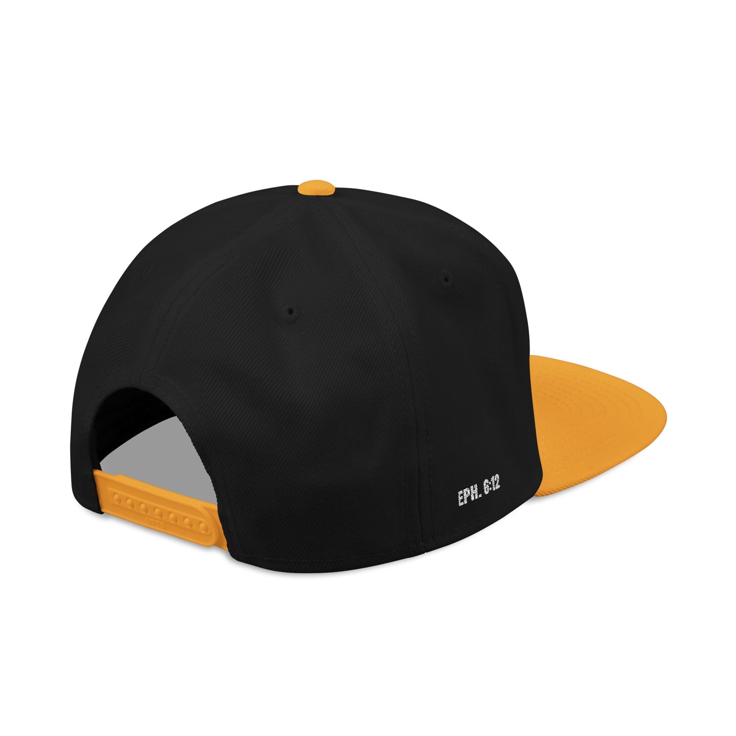 Embroidered Logo Snapback Hat I Streetwear Flat-Brim Cap I Ghost Collection