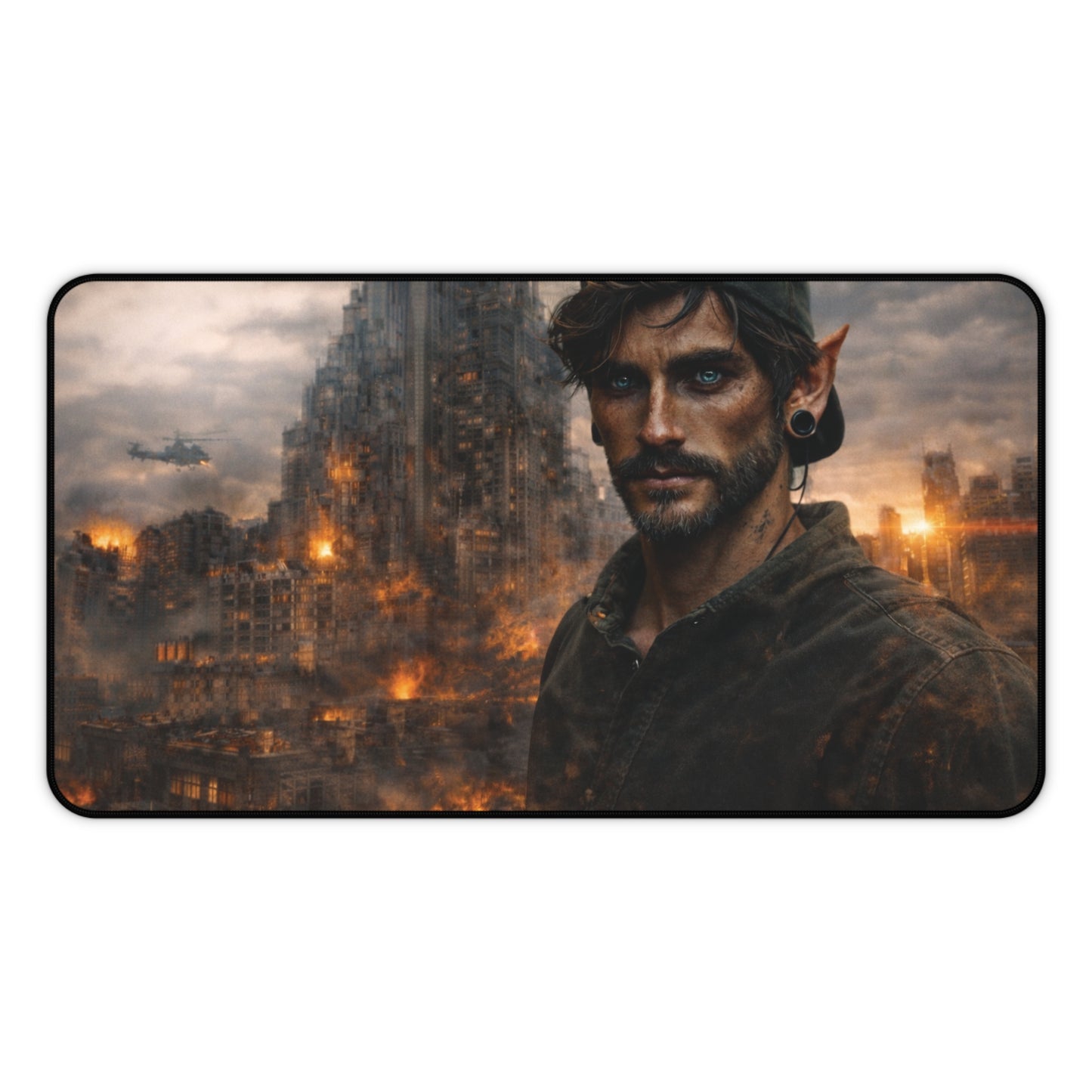 Fantasy Desk Mat I Genesis Collection I Dex Elf Warrior