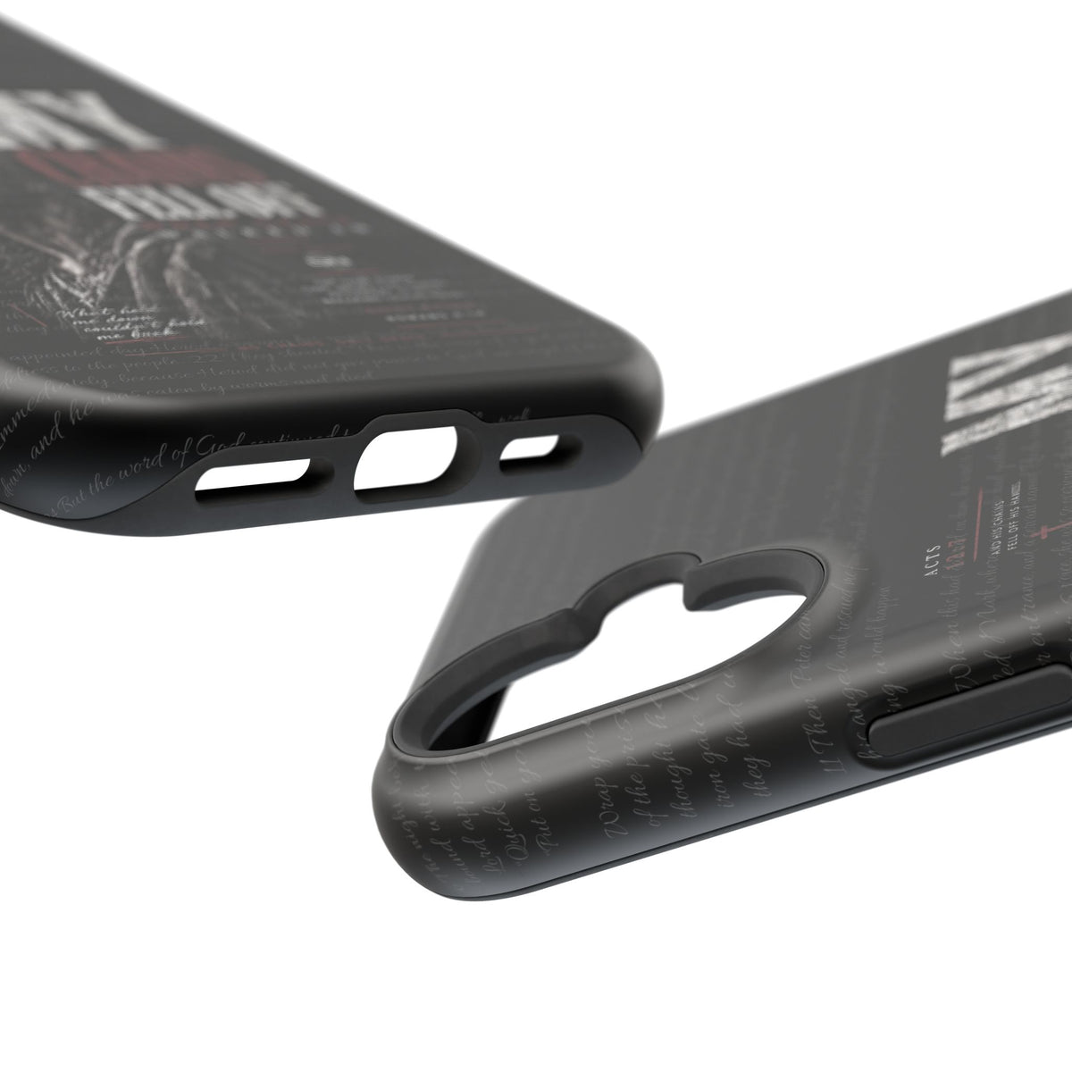 MAGNETIC TOUGH PHONE CASE, ACTS 12:7