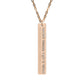 VERTICAL NECKLACE I PSALM 144:1