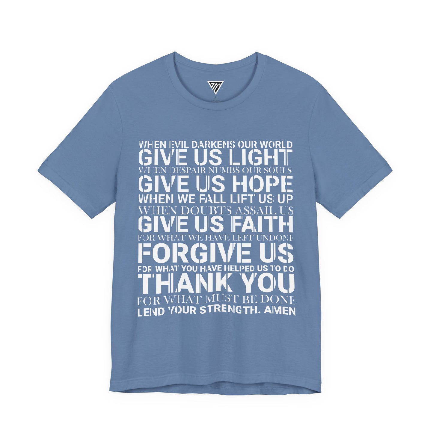 Genesis Prayer T-Shirt I Faith Text Tee I Genesis Collection