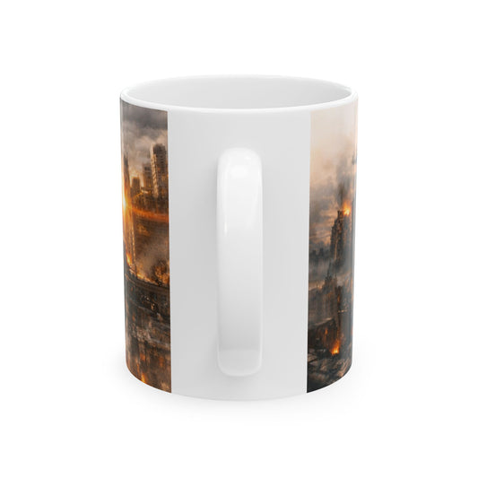 Fantasy Art Mug I Genesis Collection I Azaryah Arcane Warrior