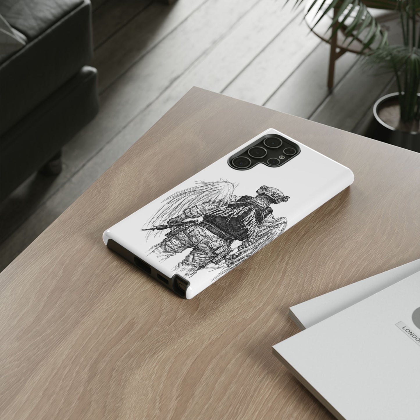 Phone Case I Unseen Collection I Faith Soldier Design